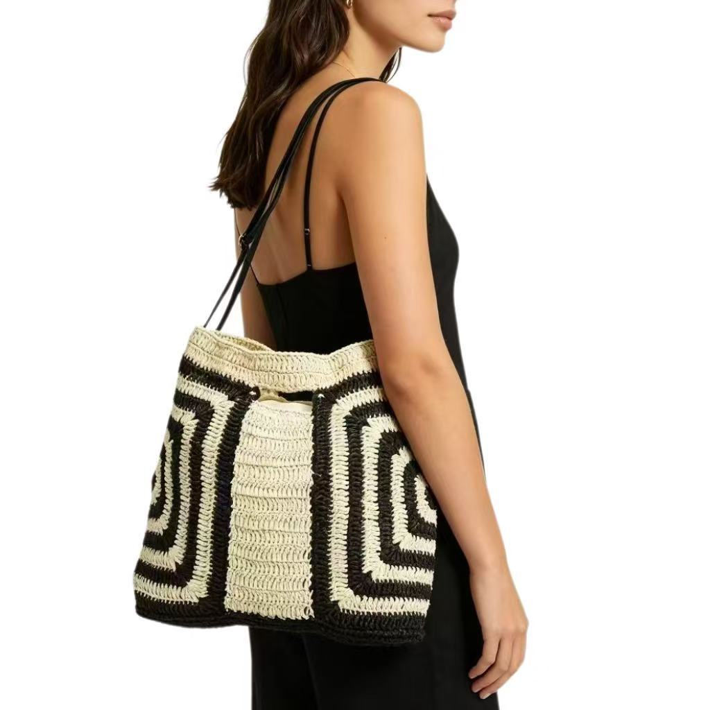 Handbag with Modern Geometric Design Stornfield