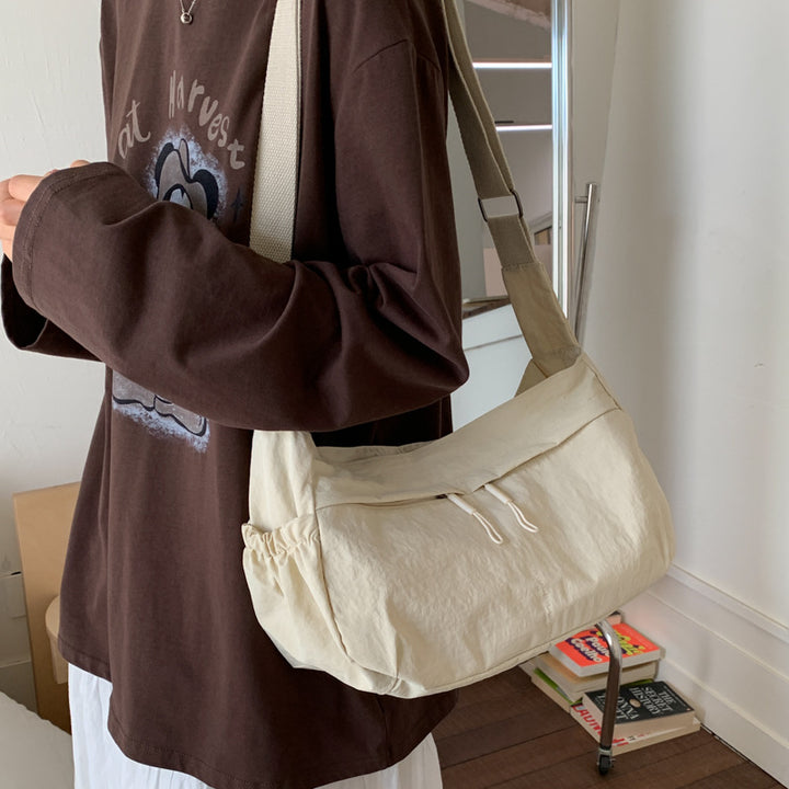 Multi-Pocket Relaxed Crossbody Bag