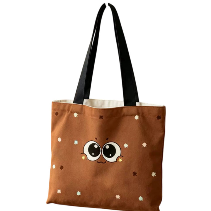 Cute Cartoon Print Tote Bag