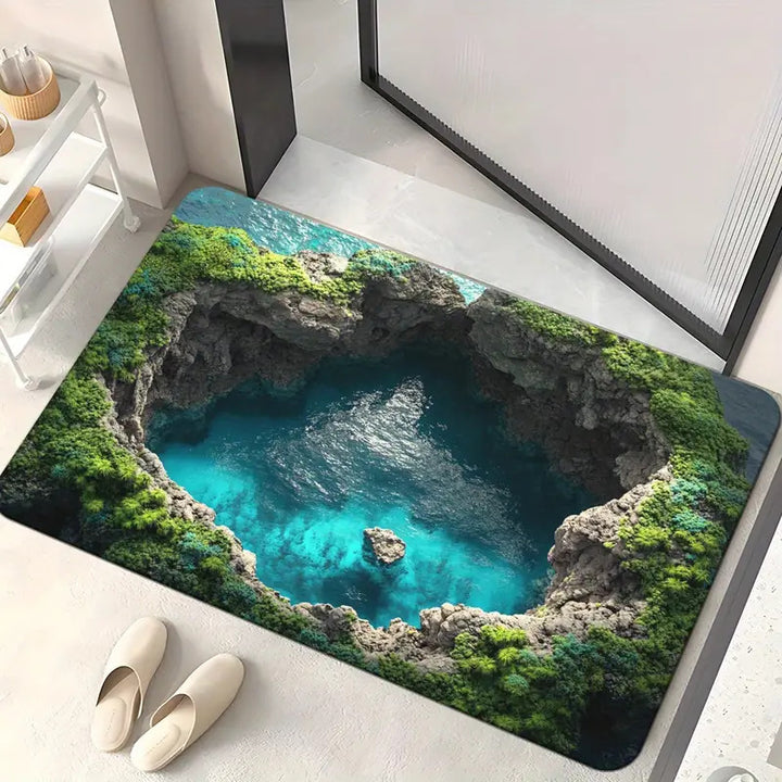 Artistic Abstract Door Mat