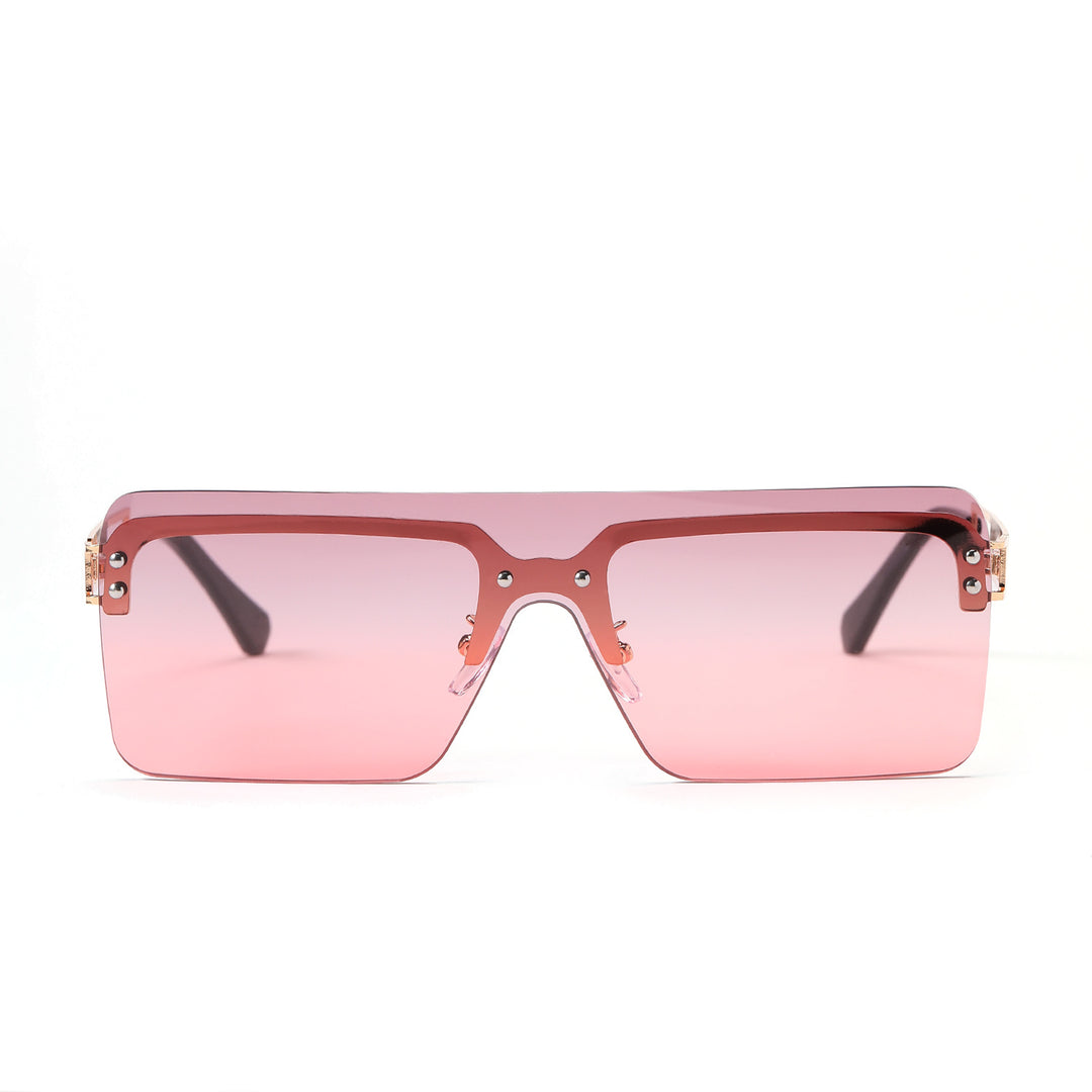 Ladies oversized sunglasses with modern geometric design Stornfield