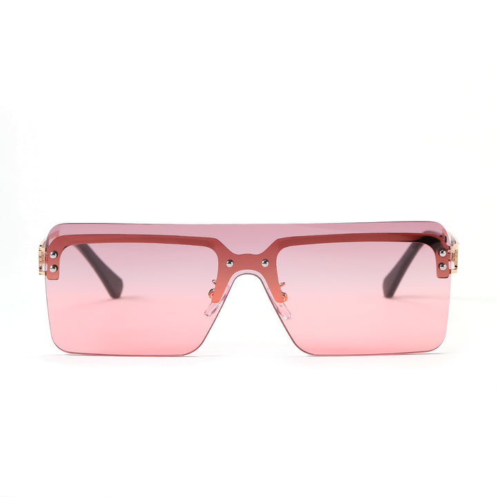 Ladies oversized sunglasses with modern geometric design Stornfield
