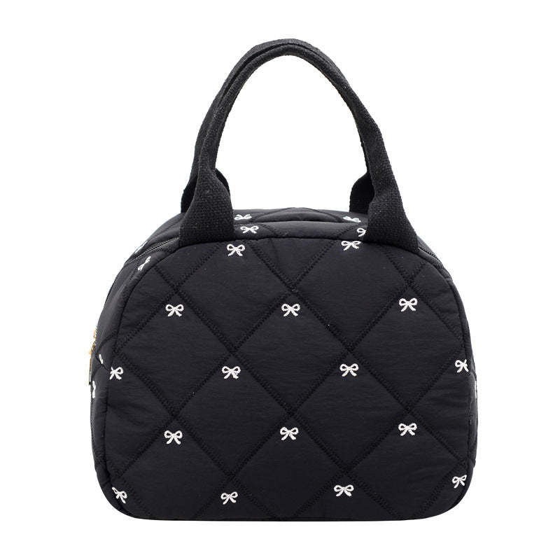 WoQuilted Bow Detail Handbag Stornfield