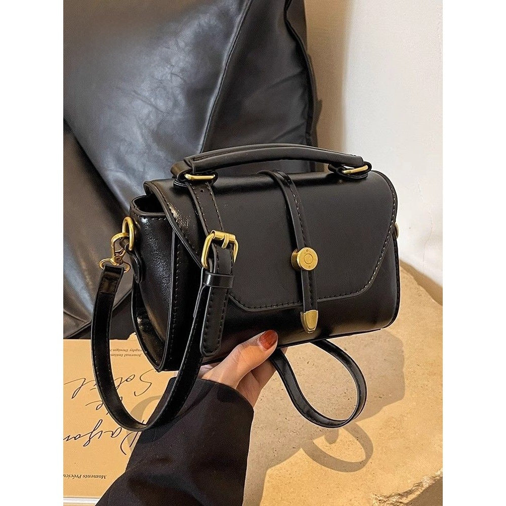 Vintage-Inspired Leather Handbag Stornfield