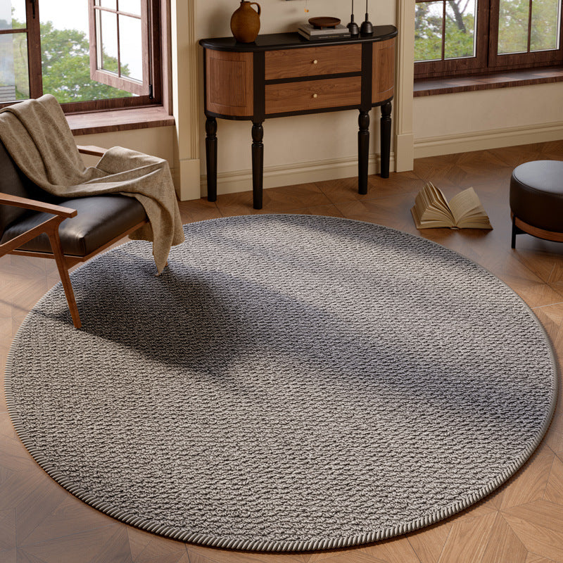 Decorative Textured Round Area Rug for Home