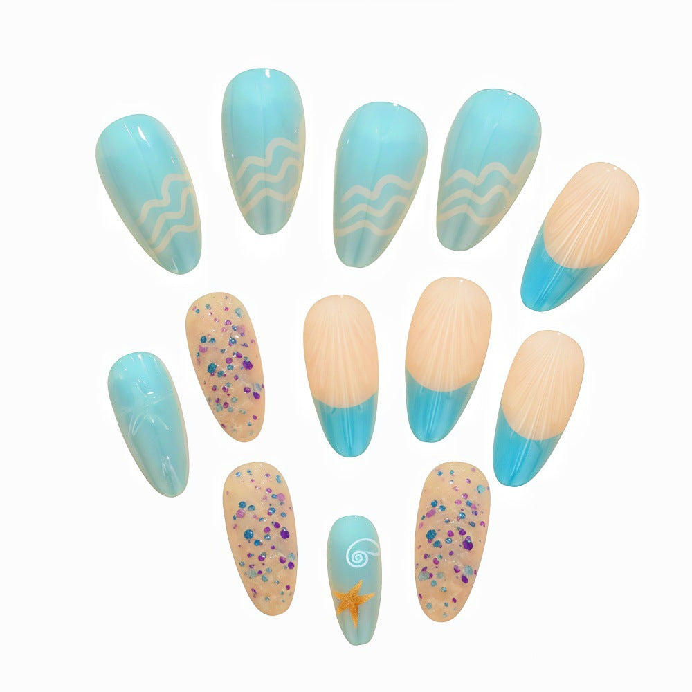 Creative artificial nails in maritime design Stornfield