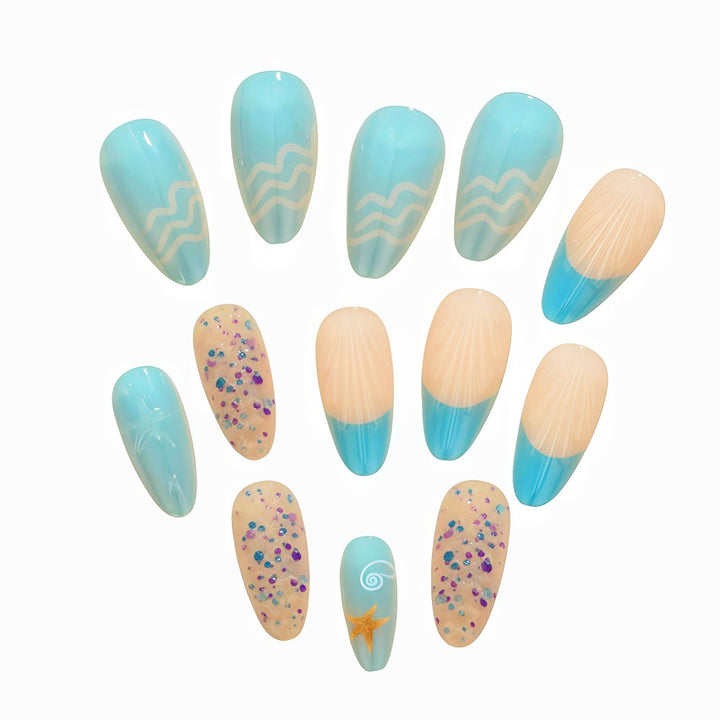 Creative artificial nails in maritime design Stornfield
