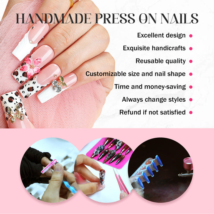 Animal Motif Artificial Nail Set Stornfield