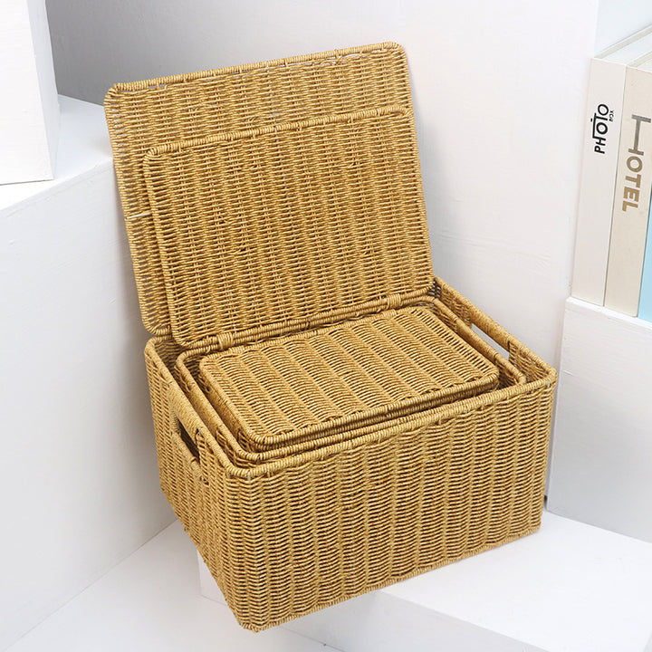 Rectangular Woven Storage Box Stornfield