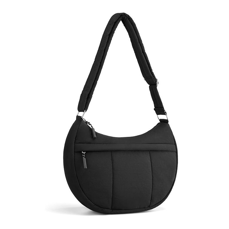 Stylish shoulder bag with padded carrying strap and versatile compartments Stornfield