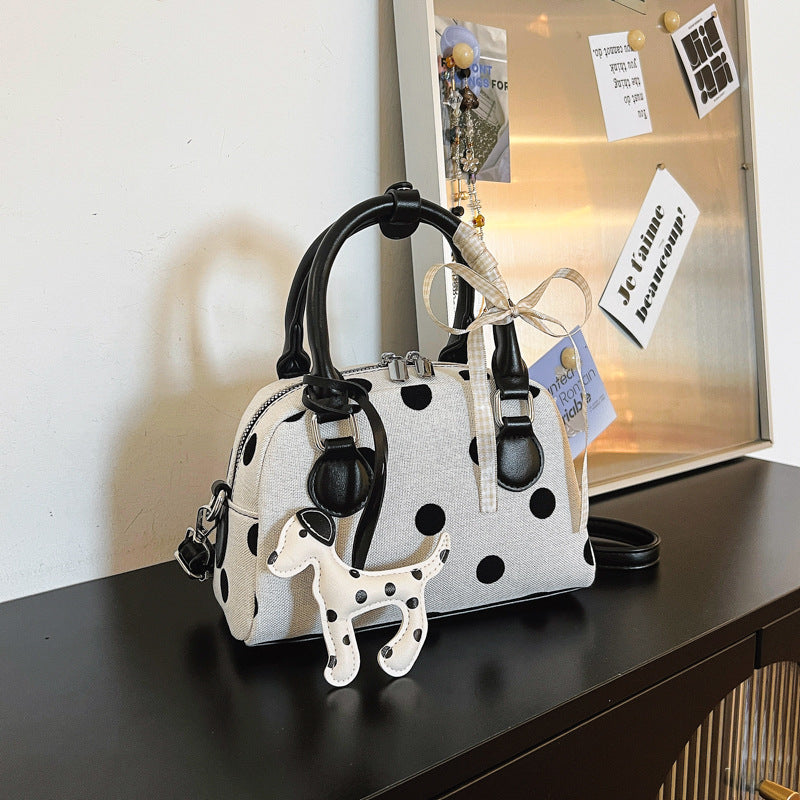 Whimsical Polka Dot Mini Handbag Stornfield
