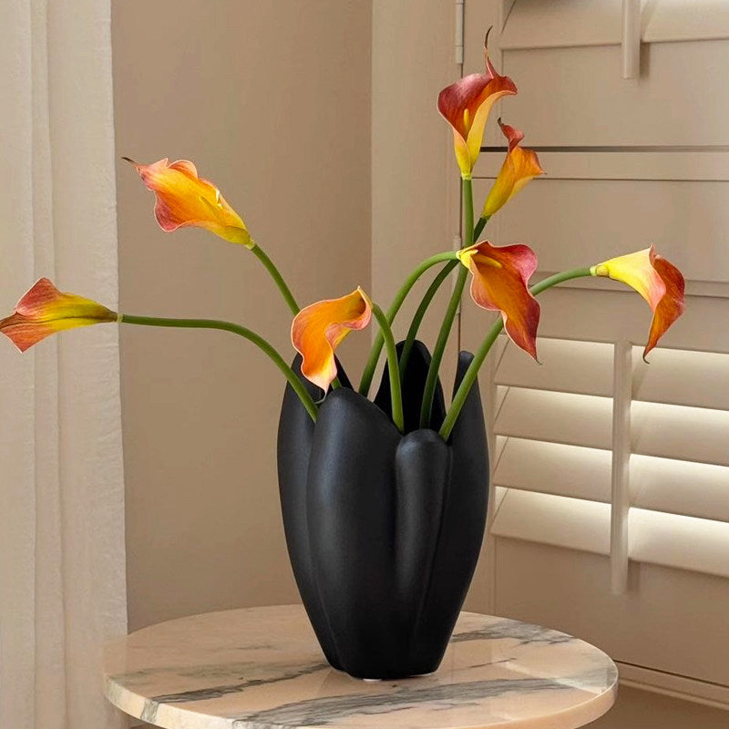 Modern Floral-Inspired Decor Vase