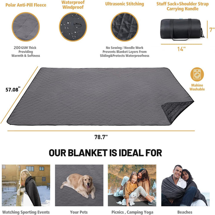 Compact Folding Picnic Blanket Stornfield