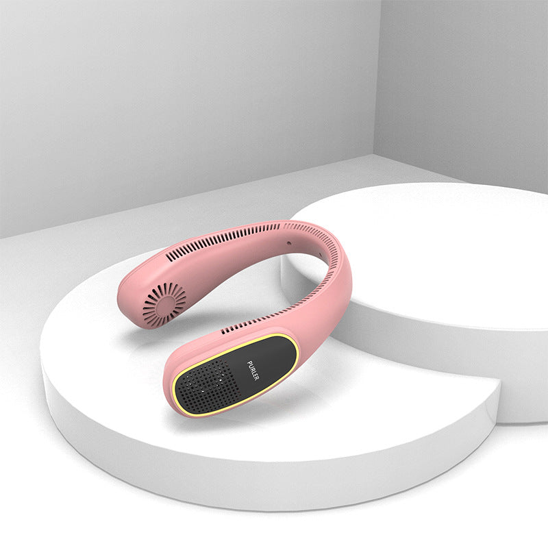 Women's Wearable Neck Fan with Ergonomic Design Stornfield