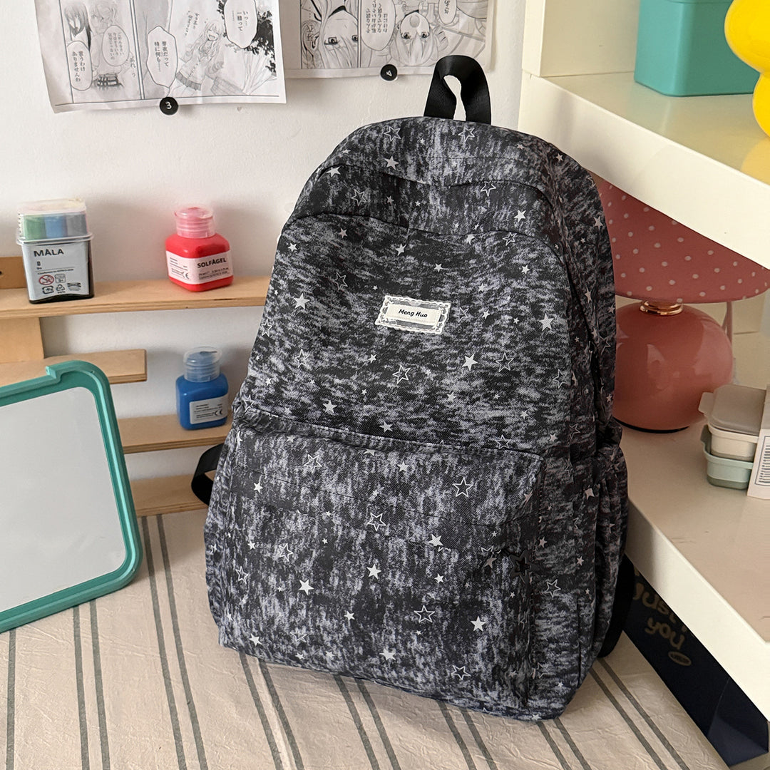 Star-Patterned Casual Tote Bag Stornfield