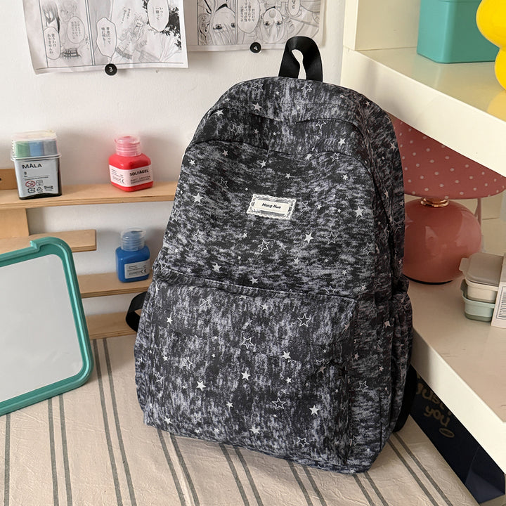 Star-Patterned Casual Tote Bag Stornfield