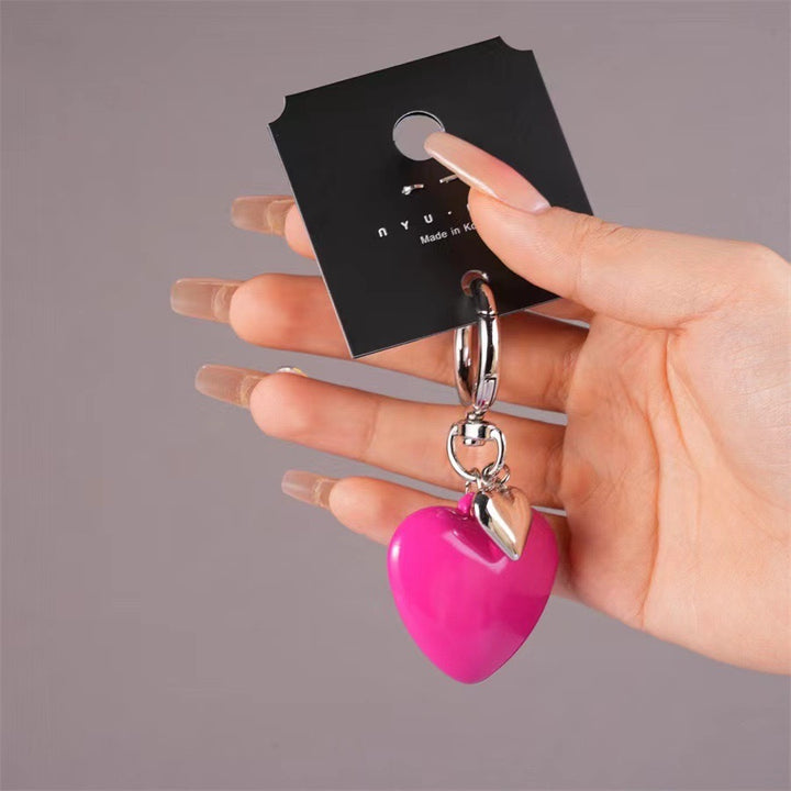Heart-Shaped Charm Keychain Stornfield