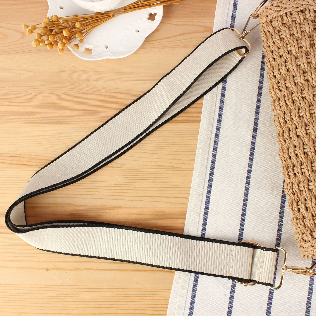 Shoulder bag in handcrafted woven style Stornfield