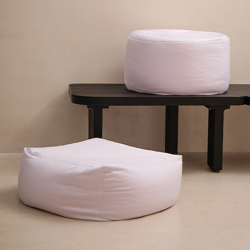 Modular floor bean bag with removable cover and ergonomic back support Stornfield