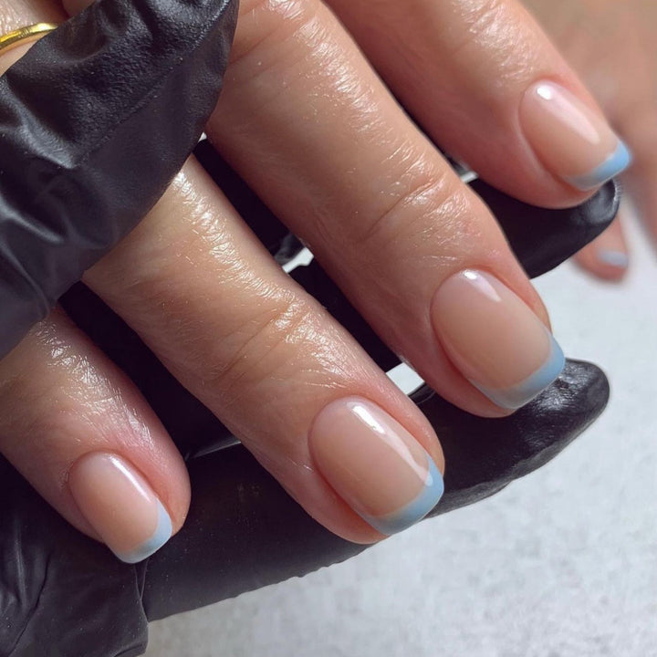 Elegant Manicure Artificial Nails with Pastel Colors Stornfield