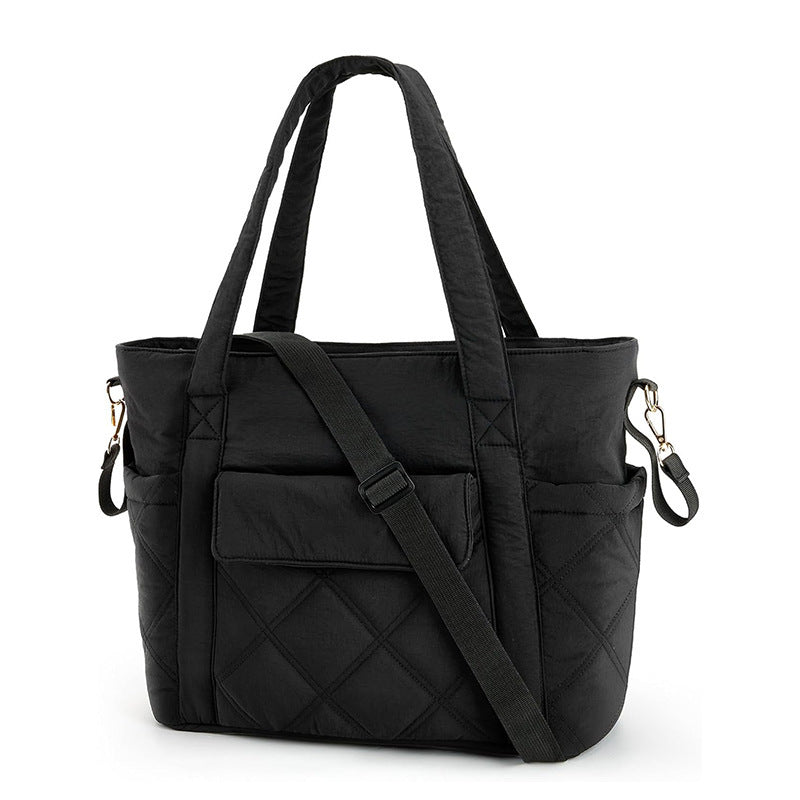 Elegant Quilted Tote Bag Stornfield