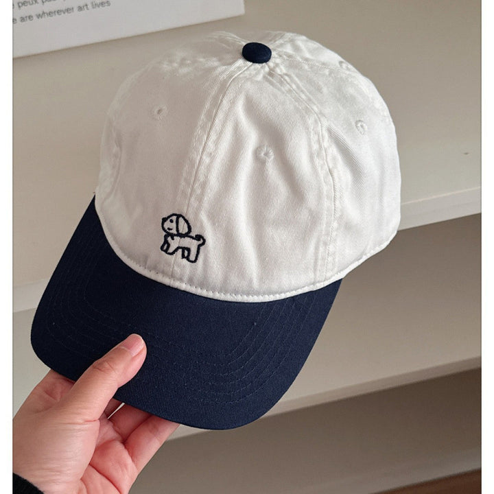 Women's Casual Embroidered Dog Baseball Cap Stornfield