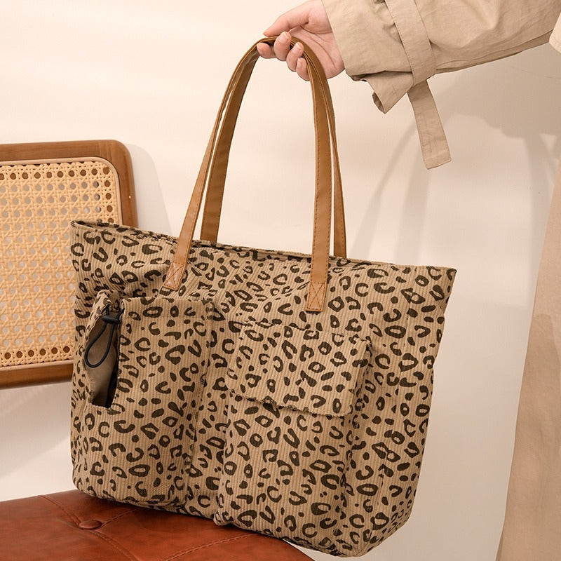 Stylish Star Patterned Cotton Tote Bag Stornfield