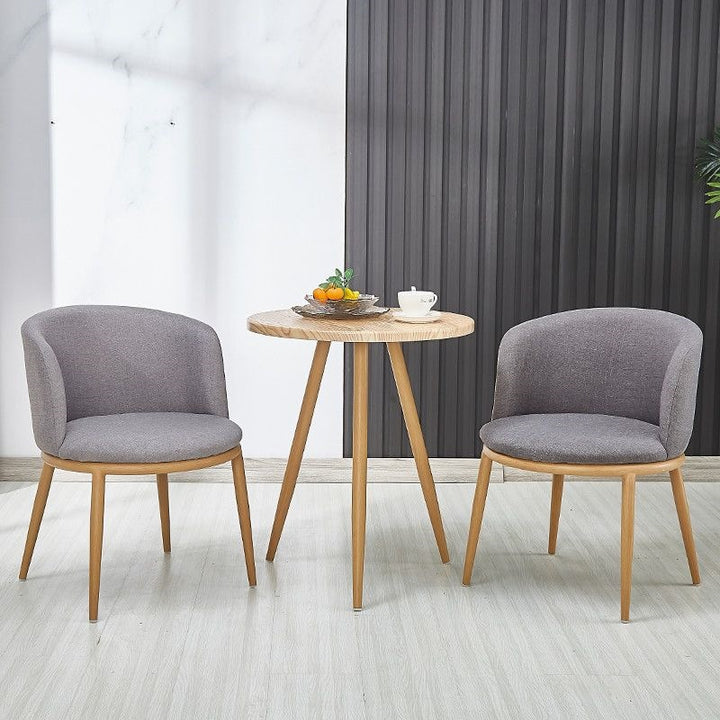 Polster chair with modern curves and comfortable seating surface Stornfield
