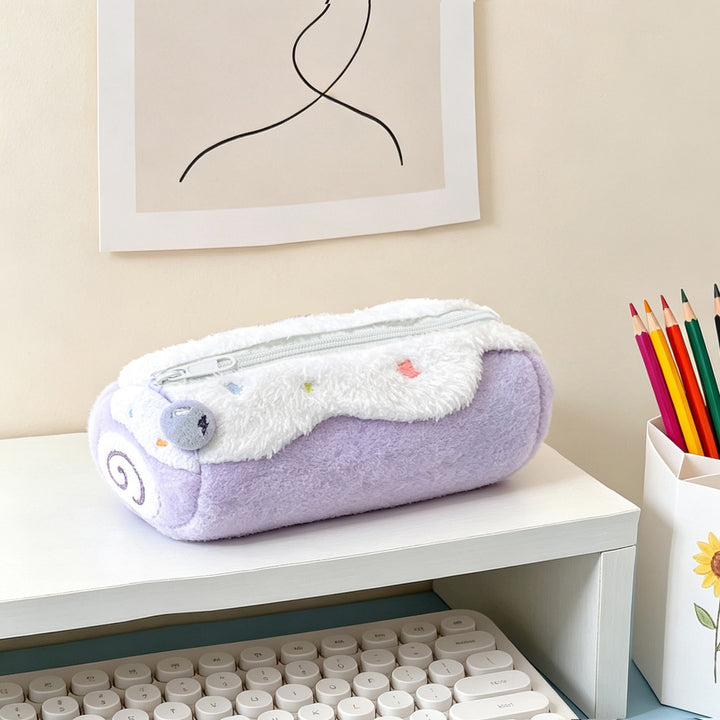 Plush Dessert-Themed Pencil Case Stornfield