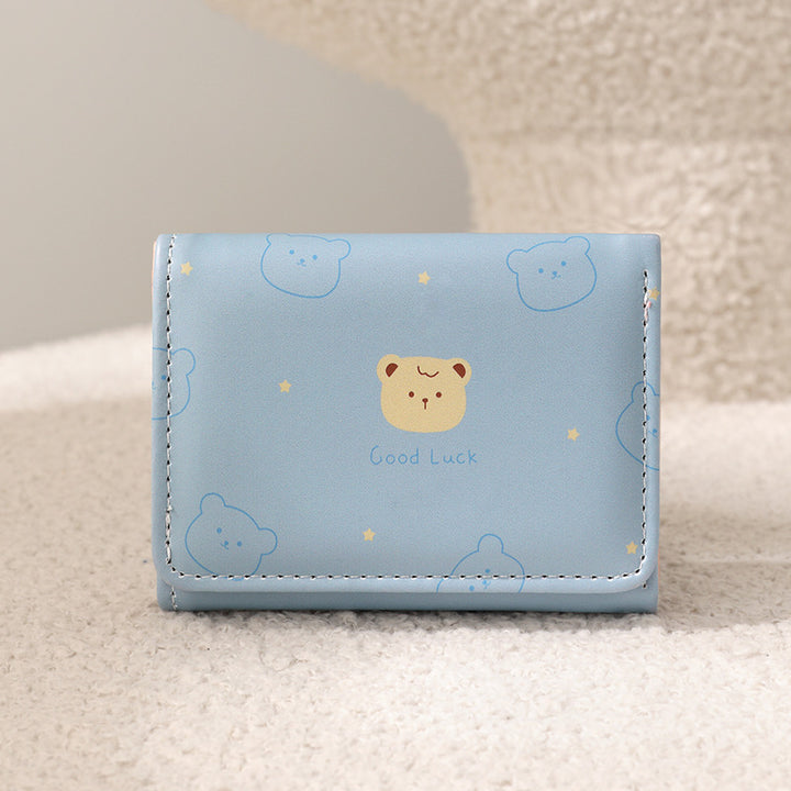 Cute Bear-Themed Cardholder