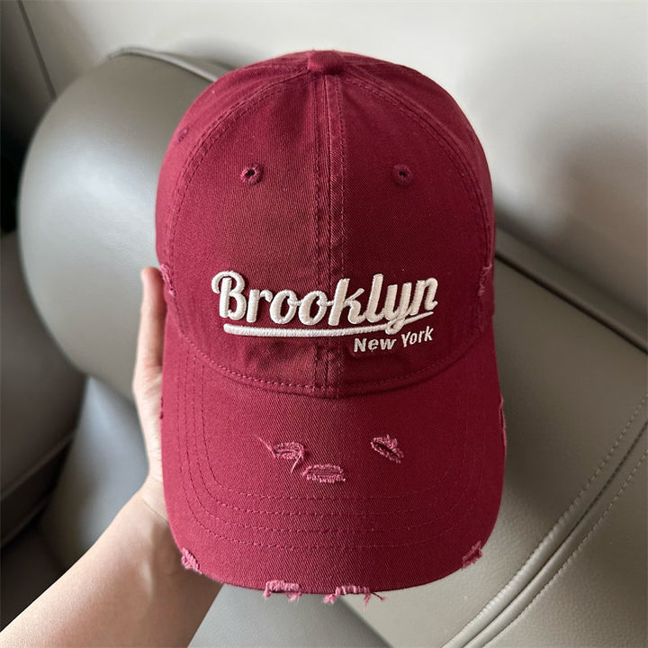 Men's Distressed Brooklyn Baseball Cap Stornfield