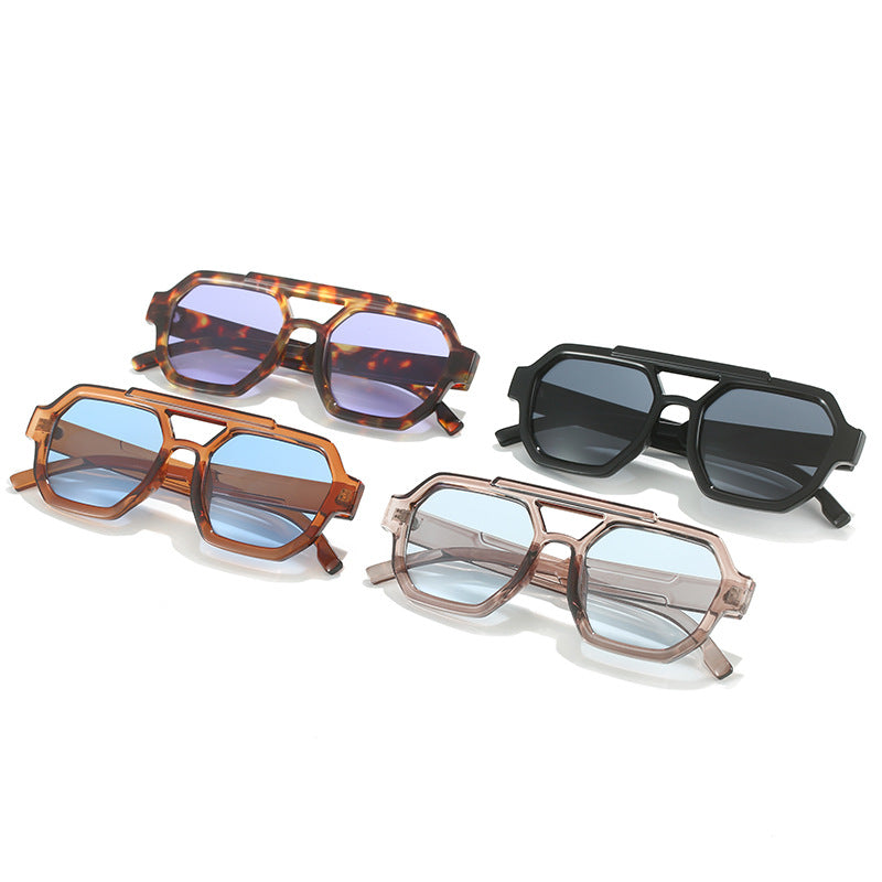 Geometric Oversized Sunglasses Stornfield