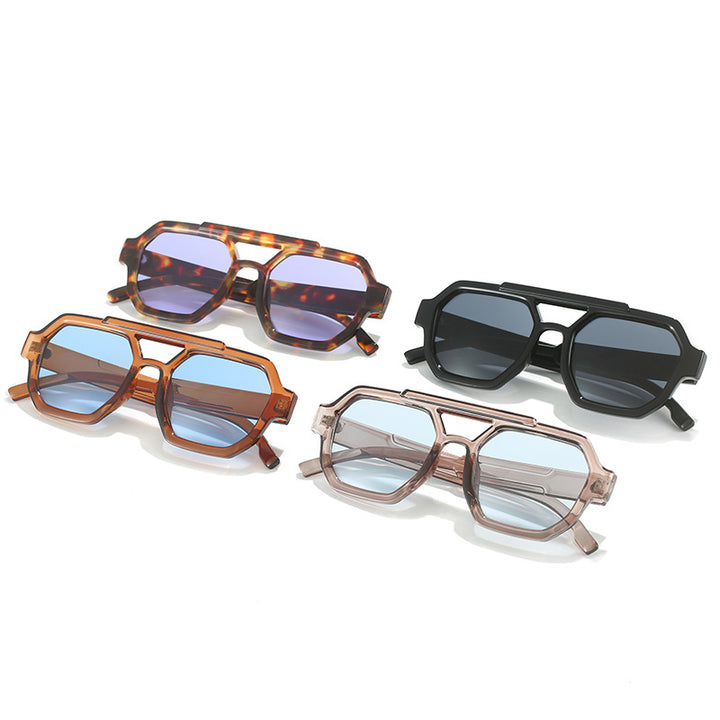 Geometric Oversized Sunglasses Stornfield