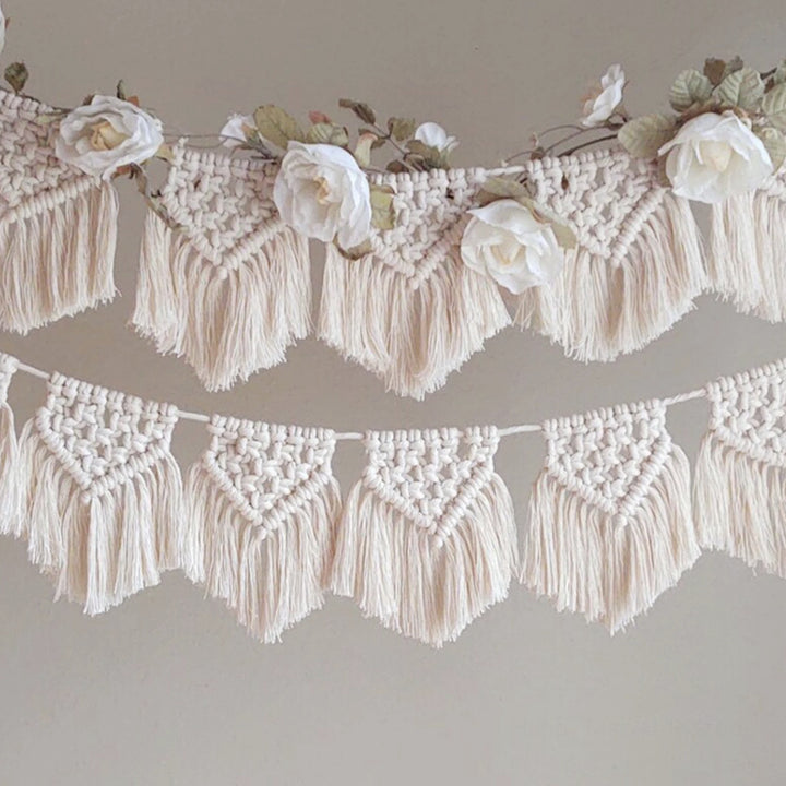 Macrame Wall Decoration with Intricate Fringe Stornfield