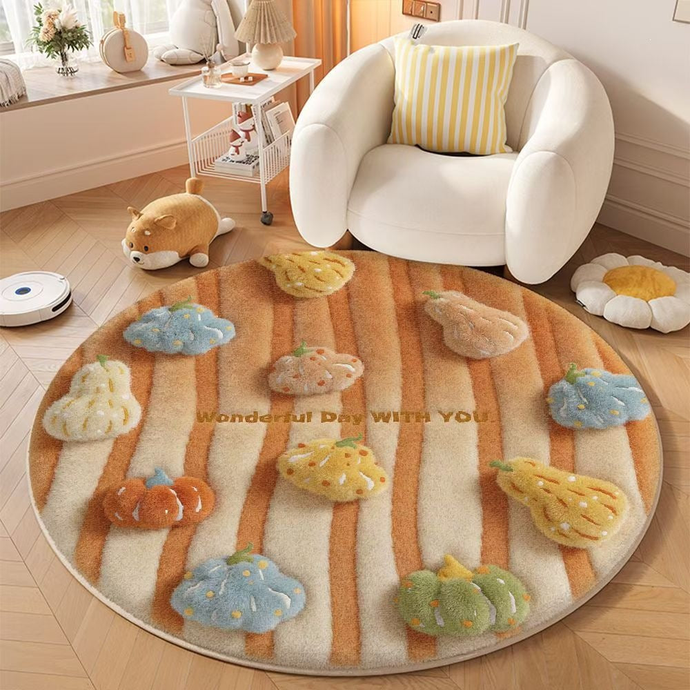 Round Decorative Area Rug