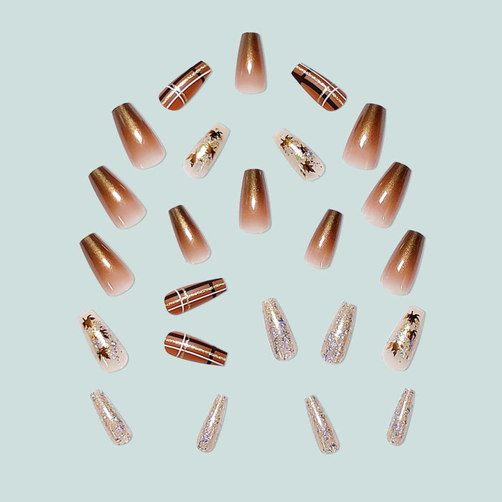 Artful nail art with sparkling accents Stornfield