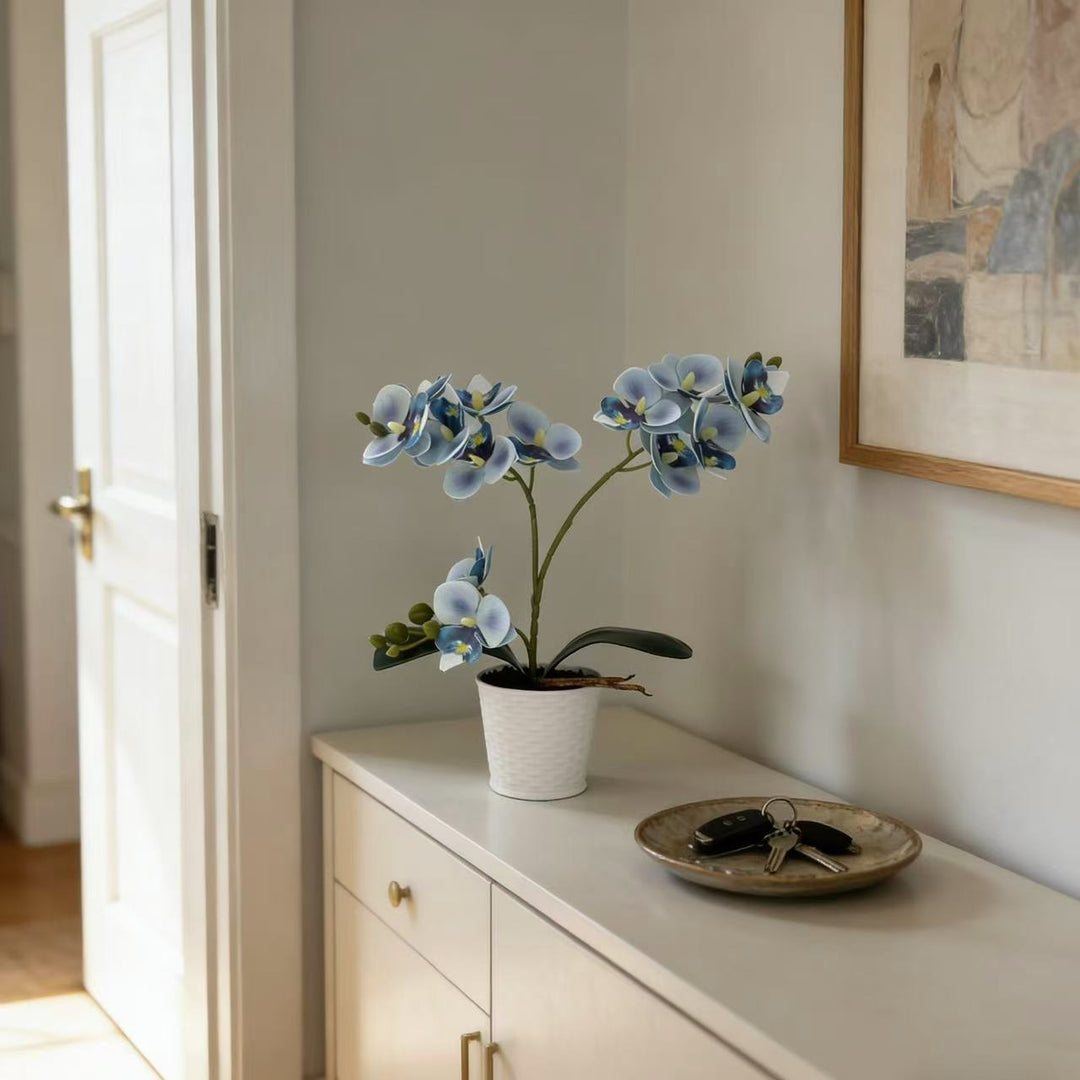 Elegant Faux Orchid Plant