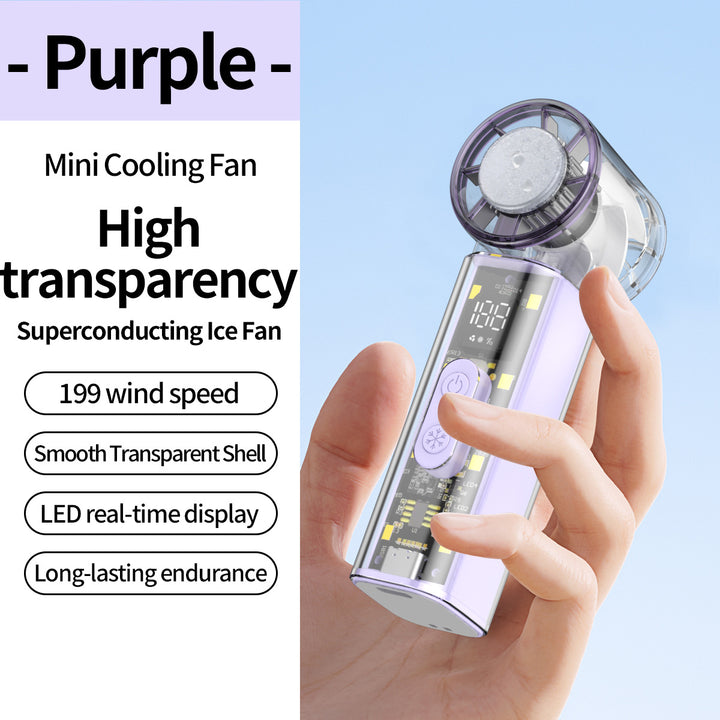 Unisex Pocket-Sized High-Speed Cooling Fan Stornfield