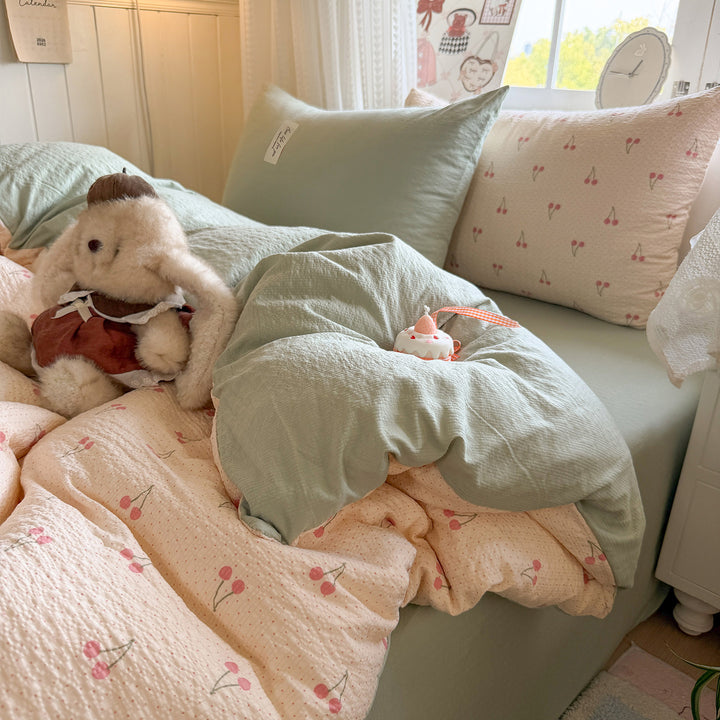 Cozy Patchwork Quilted Comforter Set
