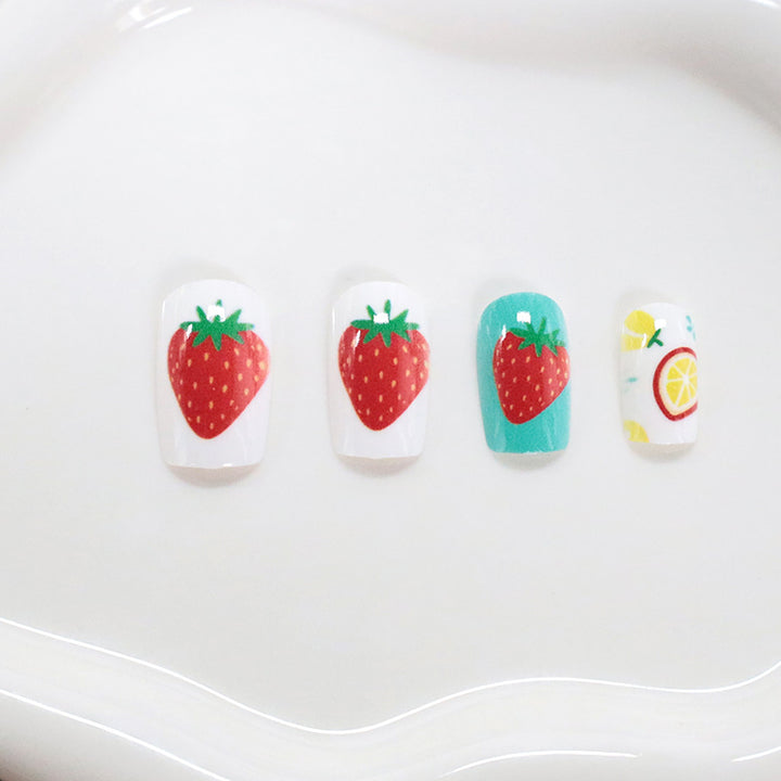 Artistic Fruit-Themed Nail Art Stornfield