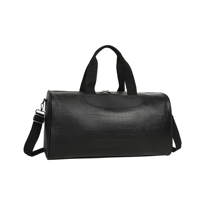 Elegant Travel Bag Made of Durable Artificial Leather with Crocodile Pattern Stornfield