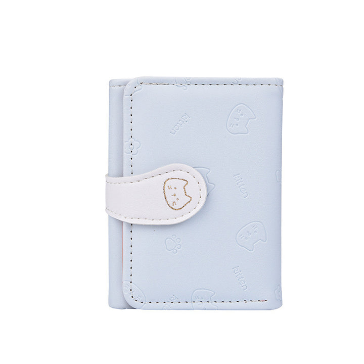 Cute Cat-Themed Card Wallet Stornfield