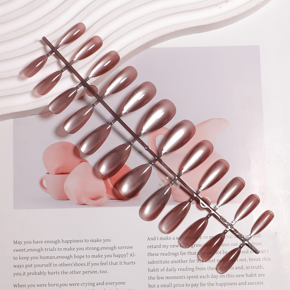 Premium Ombre Stiletto Press-On Nails Stornfield