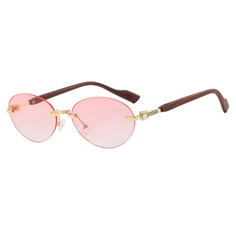 Women's fashionable sunglasses in elegant retro style with high-quality lenses and wooden details Stornfield