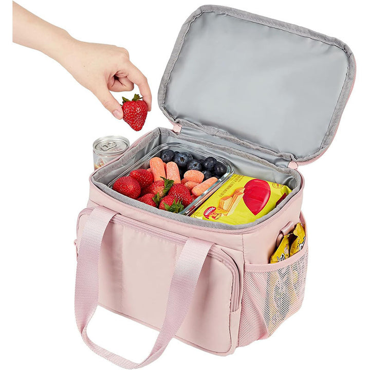 Practical cooler bag with insulated compartments Stornfield
