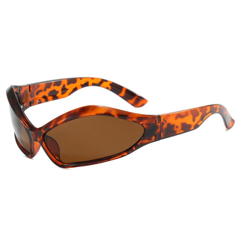 Women's Sporty Sunglasses with Aerodynamic Design Stornfield