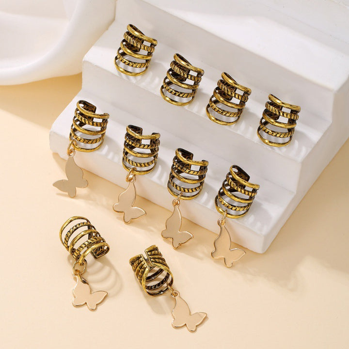 Stylish hair clips with shell pattern Stornfield