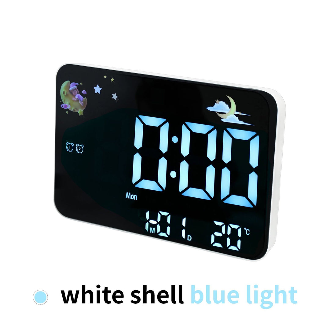 Digital alarm clock with projection and temperature display Stornfield