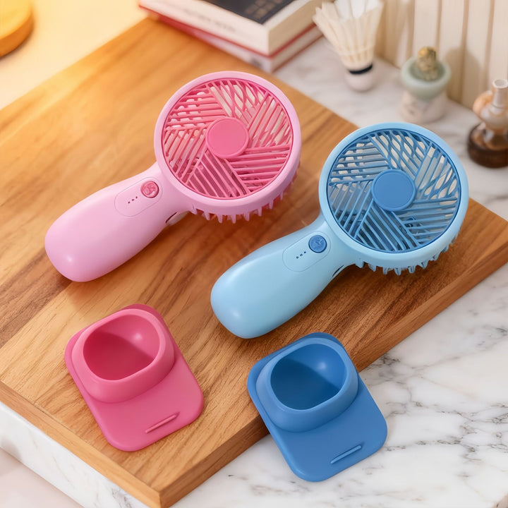 Ladies portable battery fan Stornfield
