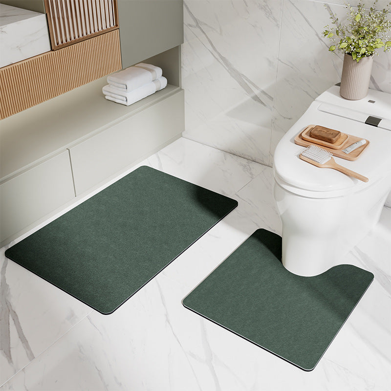 Soft Absorbent Bathroom Mat Set